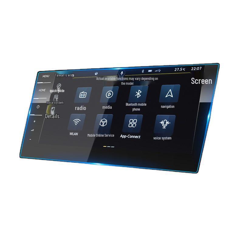 Volkswagen Tharu Navigation Screen Protective Film (Set of 26)