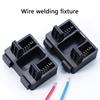2Pieces Wire Soldering Fixture Clamp with Adjustable Design for Home Appliance Maintenance and Modifications Welding