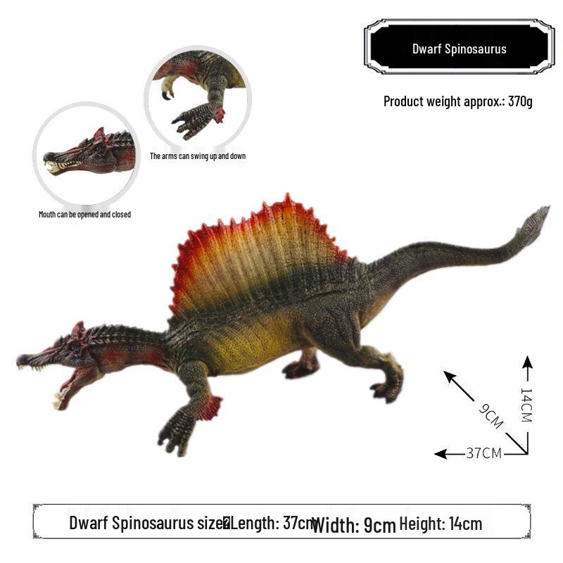 Jurassic Dinosaur Toy Set: Tyrannosaurus and Mosasaurus Models