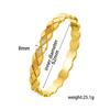 Stainless Steel Women's Simple Rhomboid Bracelet Cross-border European American Light Luxury Fashion All-match Electroplated