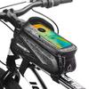 Hard Shell Bicycle Rear Seat Storage Bag - Mountain Bike Tail Bag & Rear Rack Pannier