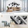 6pcs 30x30cm Acoustic Panel Self-adhesive Felt Wall Stickers Sound-absorbing Soundproof Board for Cinema Studio Game Hall Reco