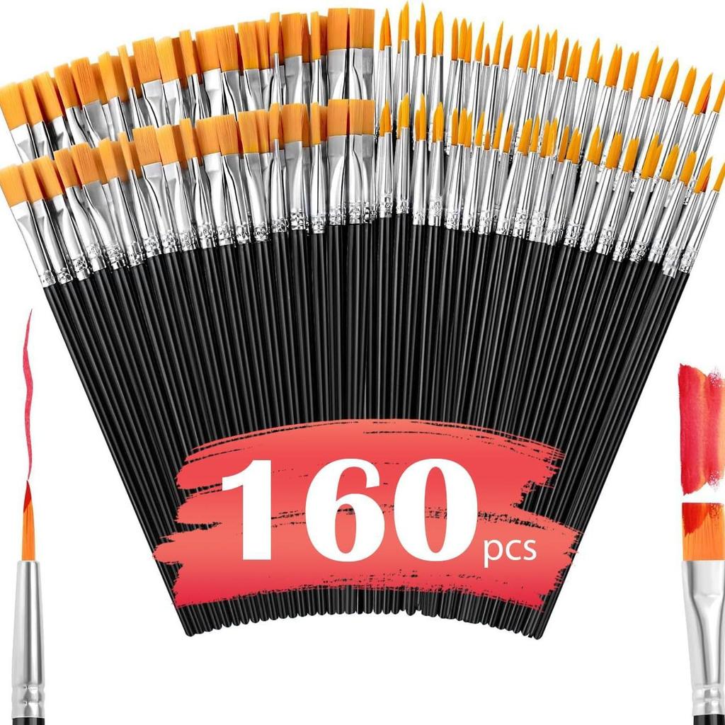Set di Pennelli Digitali in Nylon per Bambini per Dipingere e Colorare