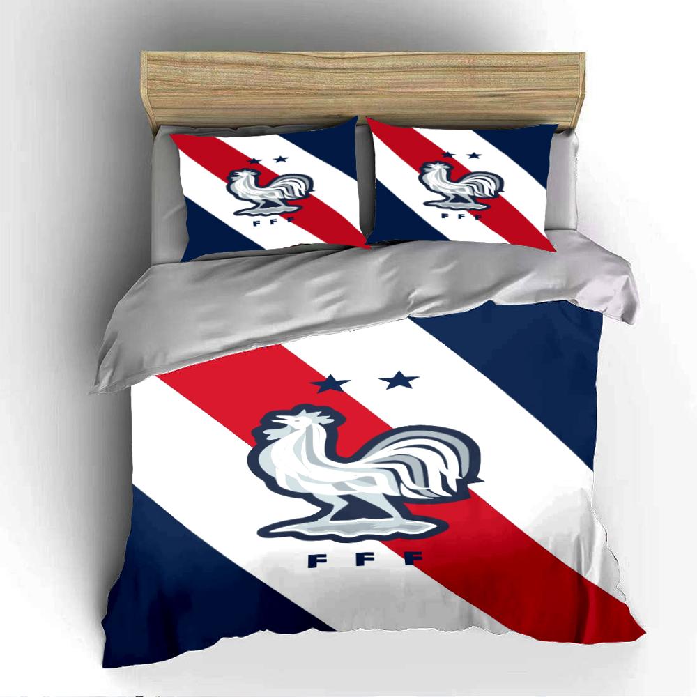 French Rooster Bedding Set Bedding Duvet Cover Set Duvet Cover Pillowcases Home Decor (1 * Duvet Cover 2 * Pillowcases, without duvet insert)