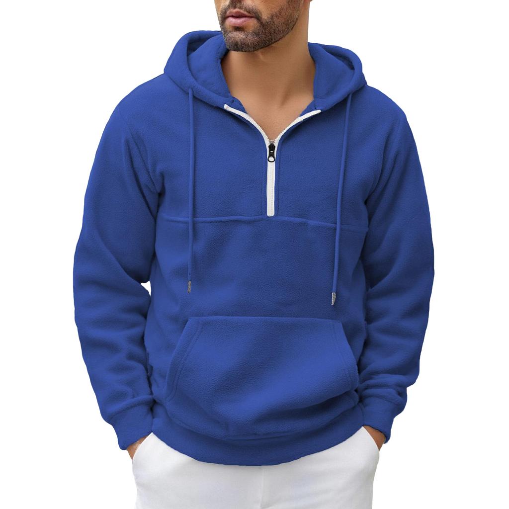 Hoodies For Men  Zip Pullover Vintage Workout Hoodies With Pockets Sweatshirt