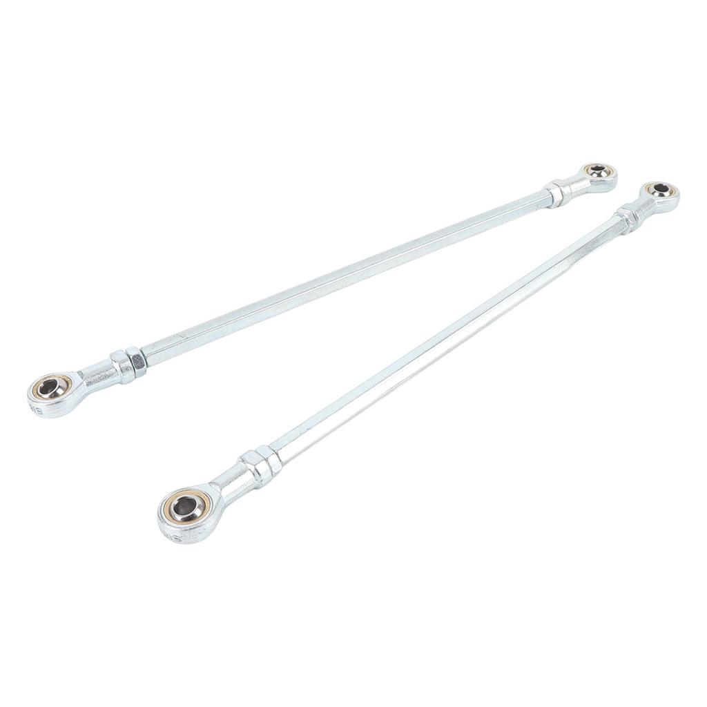 Adjustable Steering Tie Rod Kit with End High Hardness Steel Alloy For Racing Go Kart Fun Cart ATV Quad