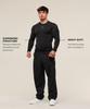 GYMSHARK Breathable Long Sleeve Running Top