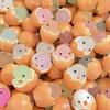 Luminous DIY Resin Cartoon Hatching Chick Accessories for Journals, Children's Play Houses, and Ornaments.