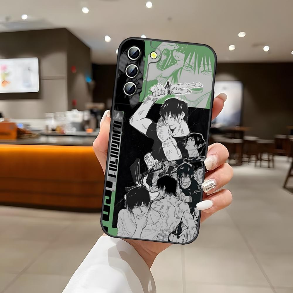 Jujutsu K-Kaisen F-Fushiguro Toji Phone Case  for Samsung S24 Ultra S22 S23 S20 Fe S21 Plus Galaxy A54 A34 A24 A53 M54 Note 20