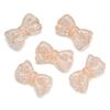 10pcs/lot 16mm Cracked Bowknot Acrylic Beads Transperant Loose Spacer Beads For Bracelet Charm DIY Jewelry Making  Findings
