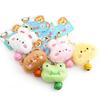 Cartoon Frog Plush Bag Pendant Bunny Cartoon Plush Keychain  Children's Toys