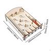 Miniature Pinball Machine Innovative Brain Teaser Handmade Assembly Christmas Kids Adults Model