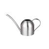 IMEEA Watering Can, 450ml, Stainless Steel, Stylish, Small, for Indoor Use, Gardening Supplies, Silver