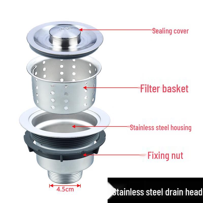 Zhangwo Kitchen Sink Drain Pipe Kit