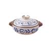 Pottery Clay Casserole Dish with Lid Japanese Style Casserole Ishinabes Cooking Cookware Kookgerei Kitchen Accessories