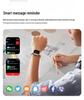Bluetooth Calling Health Monitoring Sports Watch with Square Screen and Pedometer - I126 Model