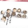 10Pcs Button Brooch Set  Pearl  Pin Coat Clothes Accessories