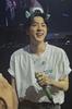 [USED] BTS Jin RUNSEOKJIN Japan JIN Capsule Toy Can Badge