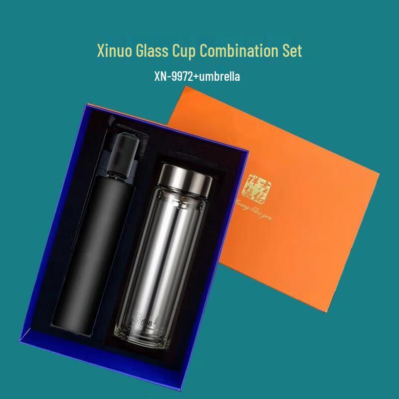Heenoor Premium Insulated and Glass Cup Gift Sets