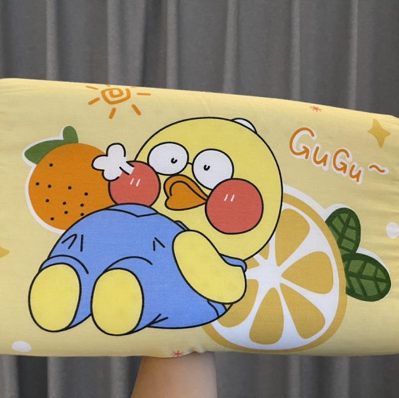 Children's Cartoon Latex Pillow: Student Nap Pillow with Core for Baby Neck Protection.