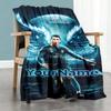 Cristiano Ronaldo 8 Personalized Name Blanket Throw Personalized Blanket Soft Warm Cozy Versatile for Seaside Chair Couch Bed