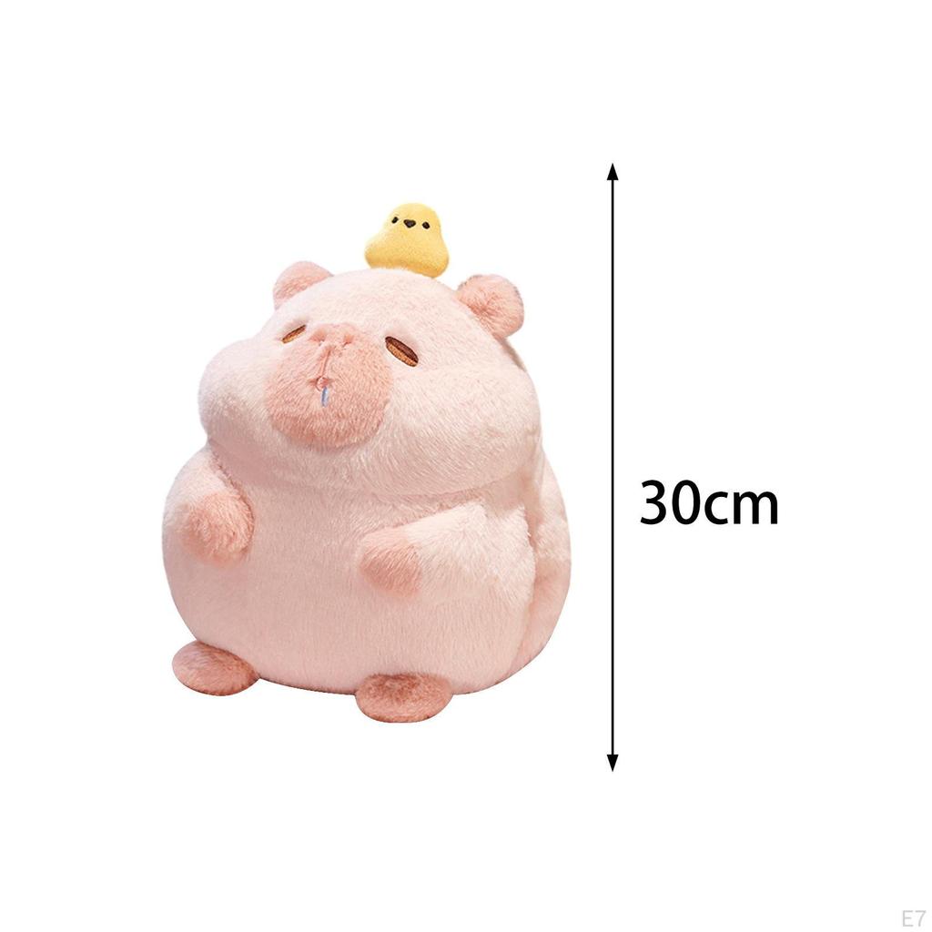 Capybara Plush Toy Pillow Snuggling Cute Accompany Kids Room Decoration