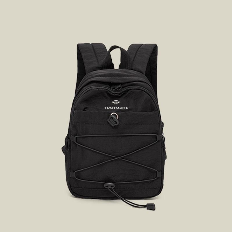 

Niche contrasting colors 2025 new sports wind outdoor light travel versatile commuter backpack women s backpack No specification чёрный
