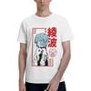 Leahy Men's T-Shirts Evangelion Cotton T Shirt Short Sleeve Top Tee(2)