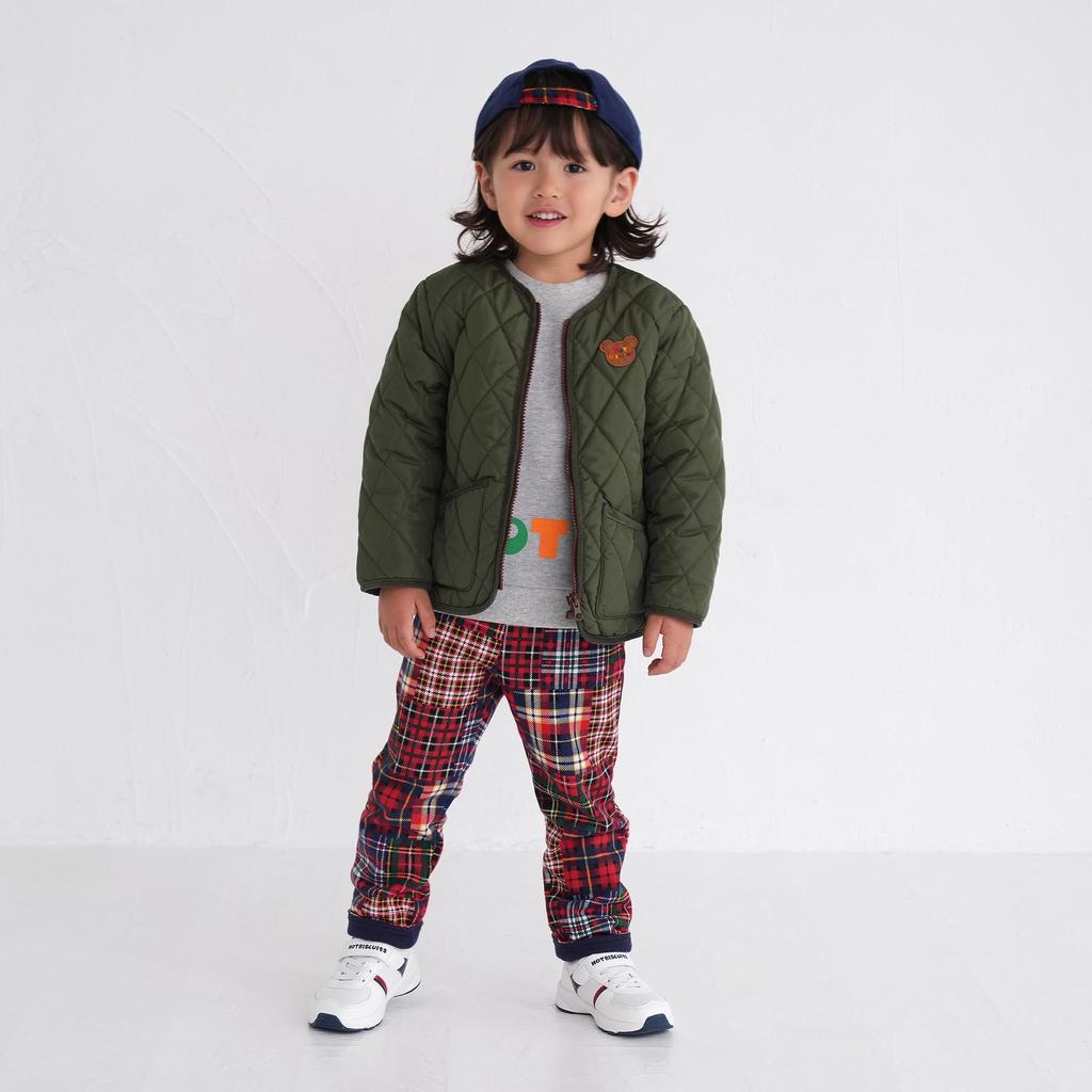 Miki House Hot Biscuits Boys and Jumper, Girls, Kids' Clothing, Khaki, 100cm, 73-3704-497