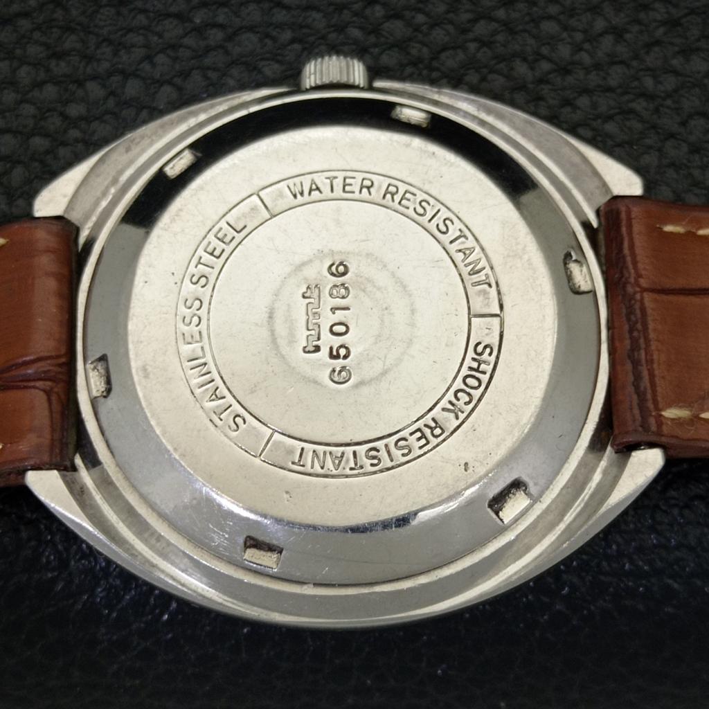 CEAS HMT RAJAT 6501 AUTOMAT INDIAN BĂRBAȚI ZIUA și DATĂ ARGINTU CANAN A432205-2 R110-a432205