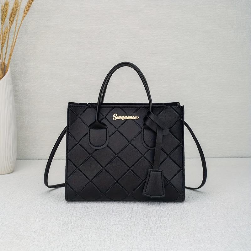 Women's Handbag, Fashion Embossed Tote Bag