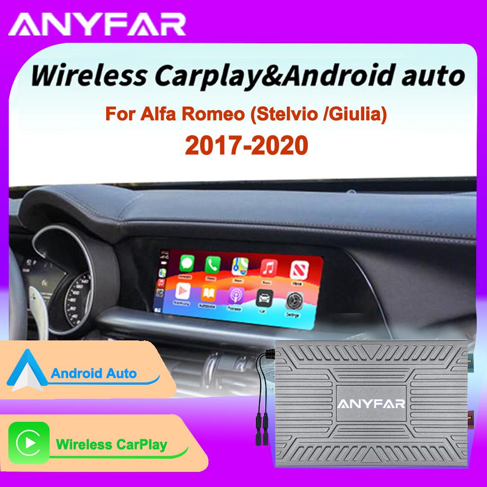 Беспроводной CarPlay Android auto Для Alfa Romeo Stelvio /Giulia 2017-2020 Интерфейс CarPlay