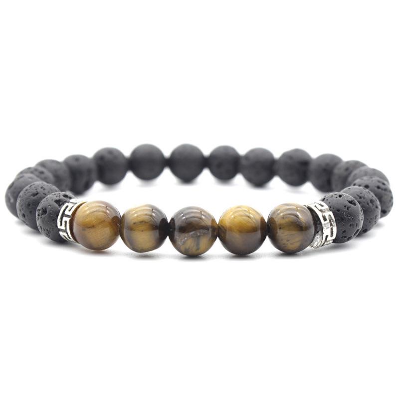 8mm Volcanic Rock Versatile Jewelry Bracelet