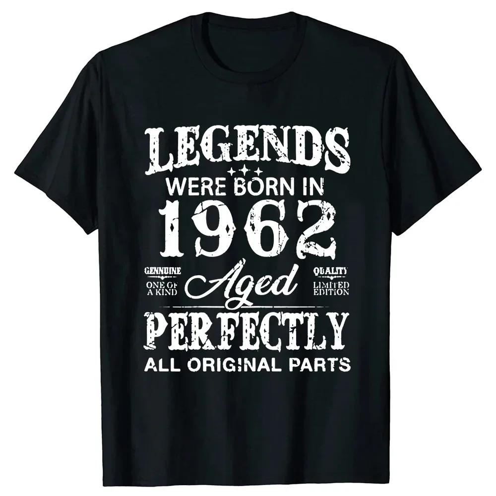 Born in 1962 Multi Tasking Problem Solving T Shirt Tee Tops Round Neck Short-Sleeve Fashion Tshirt Clothing Casual Basic T-shirt