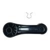 2PCS 1984-2000 For Honda Civic Left Right Driver Window Winder Crank Knob Handle Risers Automobile Winder Crank Window Handle