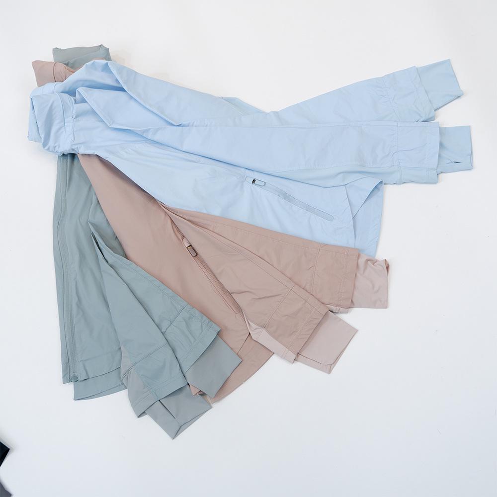 Women's Slim Fit Sun Protection Jacket - Hooded, Ice Silk, Long Sleeve, Breathable, Anti-UV