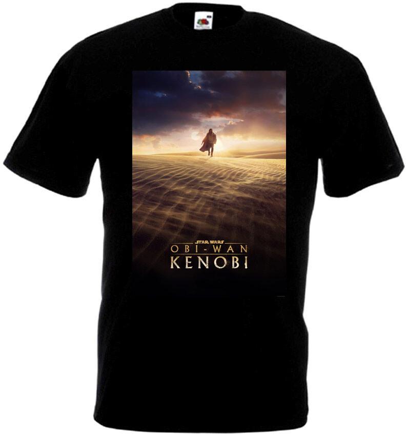 Obi-Wan Kenobi T shirt black movie poster S-5XL M