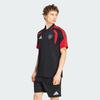 adidas Soccer Jerseys Men's Black Lapel Moderate