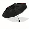 1pc Breaking Through: A Fiery Dragon's Rise from the Ashes Auto-Open Close Umbrella with Foldable Design, 8-Bone Iron Frame, Outdoor, Perfect Gif