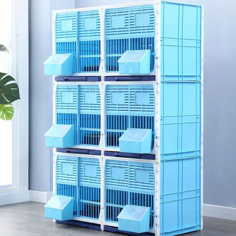 Waterproof Plastic Pigeon Nesting & Mating Cage with Shutters for Racing and Large Pigeons