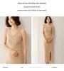 Casual Double V-Neck Cashmere Vest - Loose, Comfortable Fit, Ready-to-Wear, Warm for Autumn/Winter, Versatile Everyday Style
