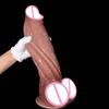 Adult Sex Toys  Female Sex Toys  Liquid Silicone Large-sized Anal Expansion Soft Flesh Pussy Real And Fake Penis Masturbator