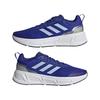 Adidas Quester Running Shoes, Unisex Adult, LWO14, Lucid Blue/Blue Dawn/Core Black (HP2436), Size 27.0 Cm