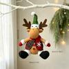 Santa Claus Christmas Tree Hanging Decorations Elk Deer Doll Snowman Christmas Santa Claus Pendant Colorful Long Leg