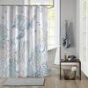 1 Summer Turtle Shower Curtain - Coastal Theme Undersea World Bathroom Decor, Polyester, with Turtle and Coral Pattern