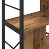 Vintage Wood Bookshelf 75 x 30 x 123.5 cm Engineered Wood