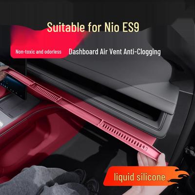 Nio ES9 Silicone Dashboard Protective Pad - Dustproof Air Vent Interior Accessory
