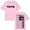 Tate McRae Miss Possessive Tour 2025 Tate McRae Grafik T-Shirts Herren Damen Mode Kurzarm Baumwolle Hip-Hop Freizeit T-Shirts