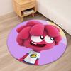 Jelly Jamm Printed Round Rug Carpet Chair Rug Area Rug Entryway Doormats,for Office Chair Living Room Bedroom Kitchen Room.