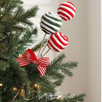 Lollipop Christmas Foam Candy Decorations Simulated Flower Arrangement Xmas Tree Decorations Christmas Tree Cuttings Decoration